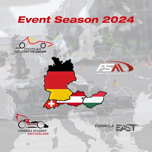 We are excited to annouce our racing schedule for the 2024 season.<br />This summer we will be competing in 4 different competitions throughout Europe, pushing to reach new heights with our latest prototype dufour.<br /><br />Our event season kicks off with our home event @fsswitzerland in Valais, Switzerland🇨🇭, which takes place from 13 to 17 July.<br />We then head to the Redbullring in Austria 🇦🇹 to participate at @fsaustria from 21 to 25 July.<br />The next stop is Hungary 🇭🇺 from 29 July to 04 August, where dufour will compete for the first time in driverless disciplines at @formulastudenteast, as well as taking part in the electric competition.<br />After a short break, the team will head to the Hockenheimring in Germany 🇩🇪 from 12 to 18 August to challenge teams from all around the world at @formulastudentgermany, our final event of the 2024 season.<br /><br />📸 FSG - Lodholz